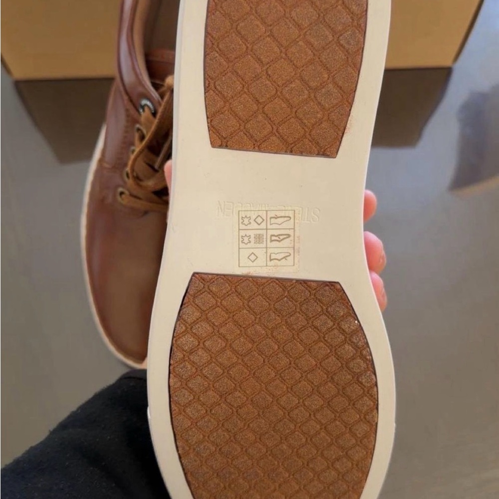 Brown Leather Men's Shoes - Picture 5 of 6